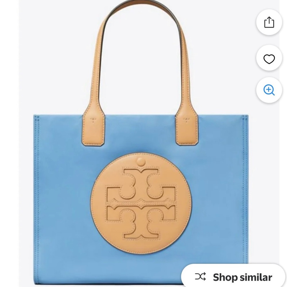 💙 Tory Burch - Ella Tote Small - Blue 💙